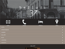 Tablet Screenshot of belludi37.it